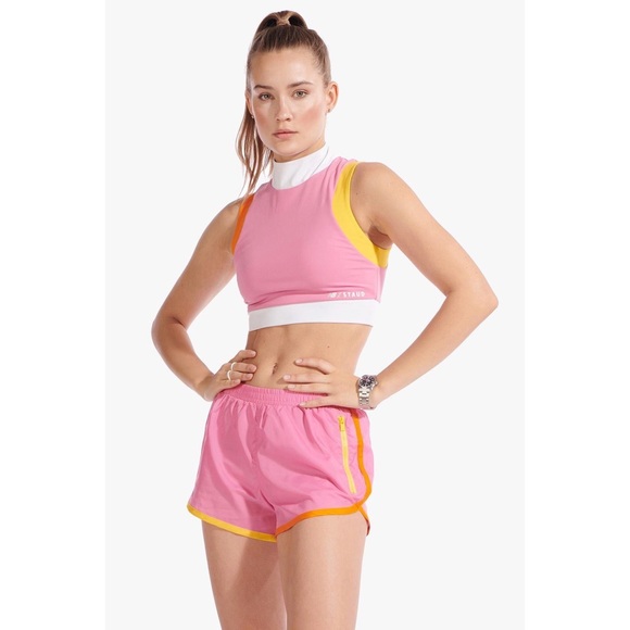 NEW BALANCE x STAUD Athletic Fitness Running Short - Picture 3 of 14